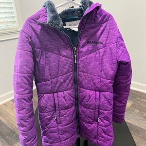 Girls Columbia Puffer Coat